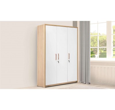 Ricky 3 Door Wardrobe By Damro